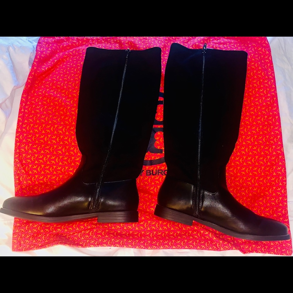 Zara black boots (girls)